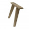Eiken houten A trapezium onderstel A zonder ligger taps