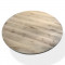Rond eiken tafelblad op maat