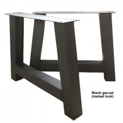 Stalen A poot (trapezium)onderstel Fat A gecoat