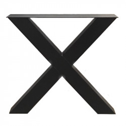 Stalen kruispoot X onderstel Fat X gecoat